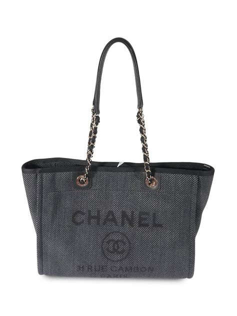 used chanel deauville bags